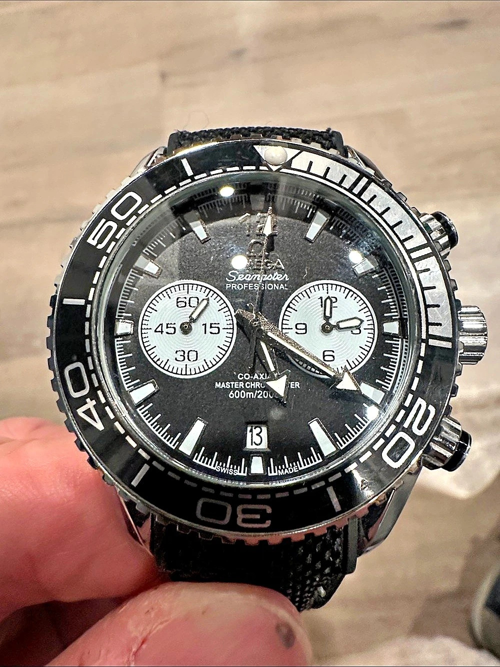 Seamaster Professional Co-Axial Master Chronometer 600m/2000ft Chronograph
